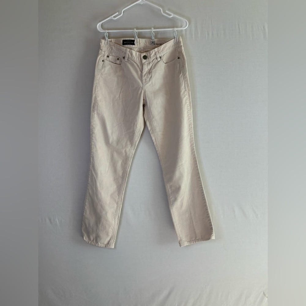 J. Crew Beige Corderoy Pants- Matchstick